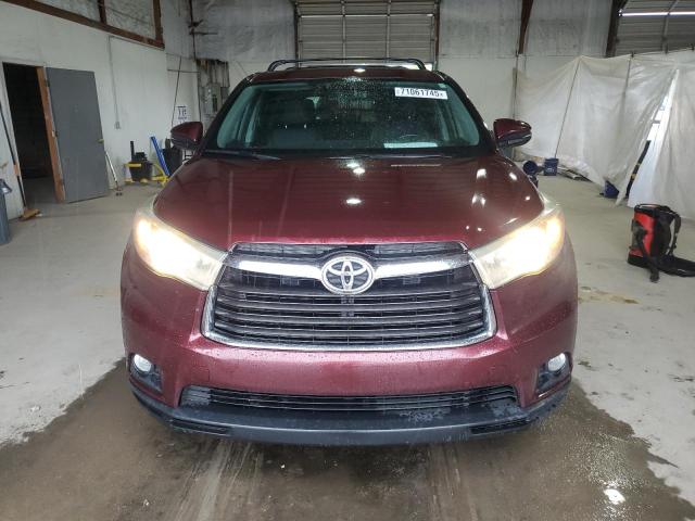 Photo 5 from auction – 2015 TOYOTA HIGHLANDER with VIN 5TDBKRFH0FS219311