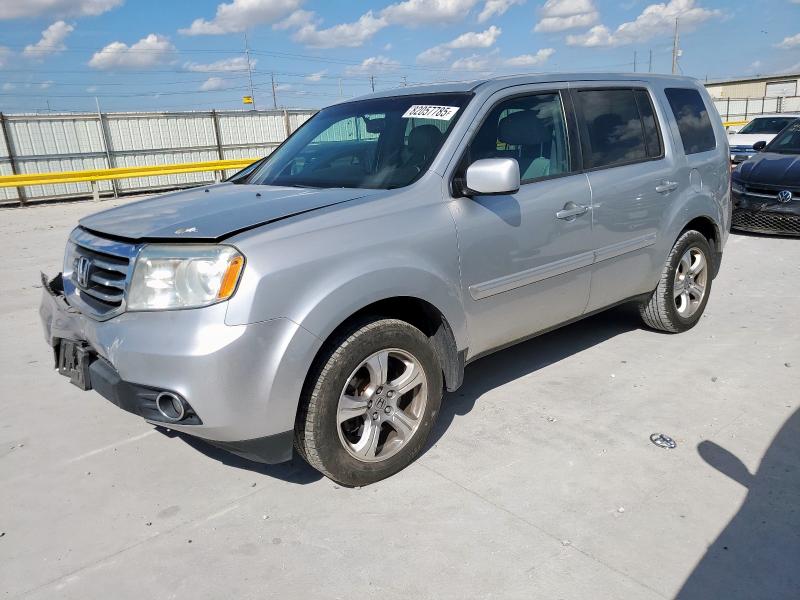 HONDA PILOT EXL 2013 with VIN 5FNYF3H50DB002406 - Photo from auction