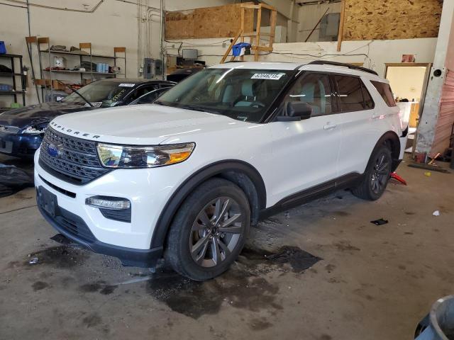 FORD EXPLORER XLT 2021 with VIN 1FMSK8DHXMGB44682 - Photo from auction