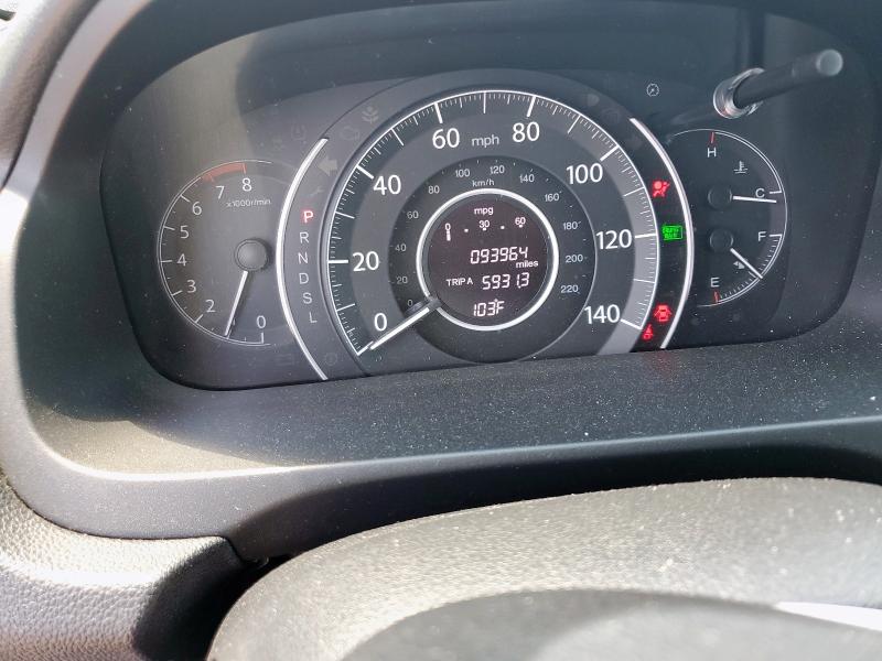 Photo 9 from auction – 2016 HONDA CR-V EXL with VIN 2HKRM3H79GH543584