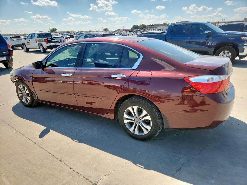 Photo 2 from auction – 2014 HONDA ACCORD LX with VIN 1HGCR2F38EA148402