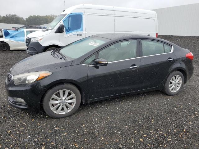 KIA FORTE EX 2014 with VIN KNAFX4A85E5049008 - Photo from auction