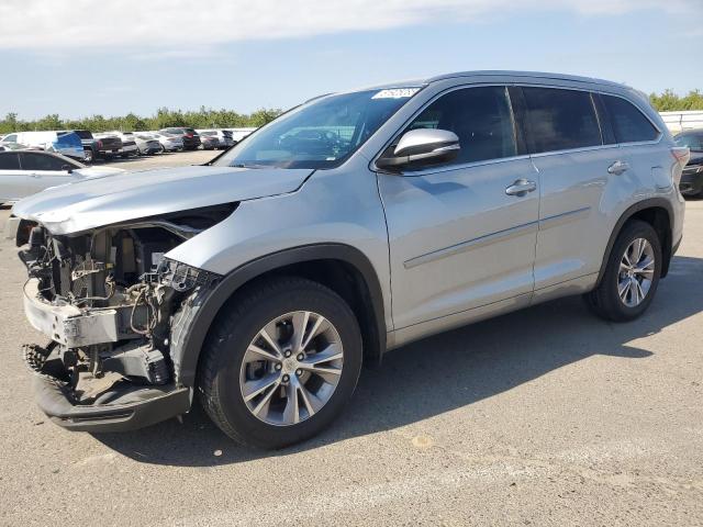TOYOTA HIGHLANDER XLE 2014 with VIN 5TDJKRFH5ES034505 - Photo from auction