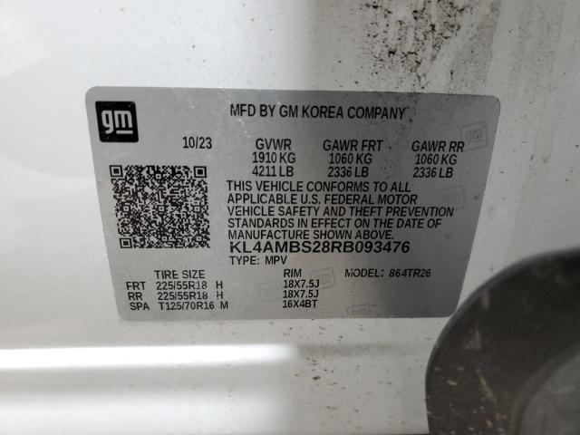 Photo 14 from auction – 2024 BUICK ENCORE GX with VIN KL4AMBS28RB093476
