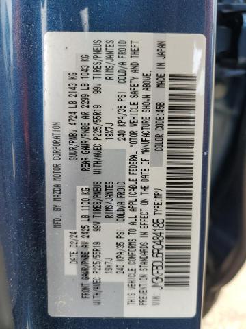 Photo 14 from auction – 2024 MAZDA CX-5 PREMIUM with VIN JM3KFBDL6R0484185
