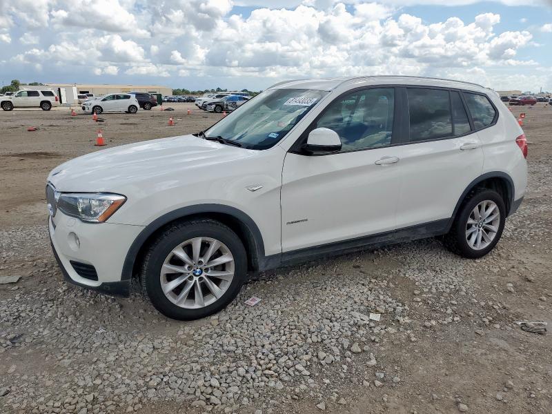 BMW X3 2017 with VIN 5UXWZ7C30H0X43038 - Photo from auction