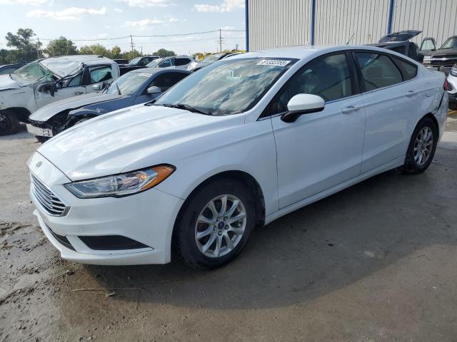 FORD FUSION S 2017 with VIN 3FA6P0G78HR316756 - Photo from auction