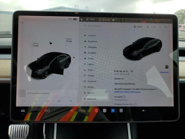 Photo 9 from auction – 2018 TESLA MODEL 3 with VIN 5YJ3E1EA7JF151703