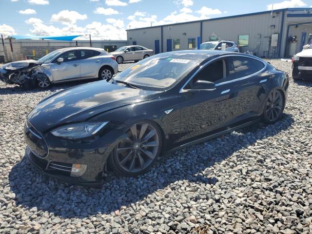 TESLA MODEL S 2014 with VIN 5YJSA1H1XEFP40964 - Photo from auction