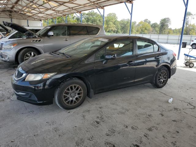 Photo 1 from auction – 2013 HONDA CIVIC LX with VIN 19XFB2F55DE247496