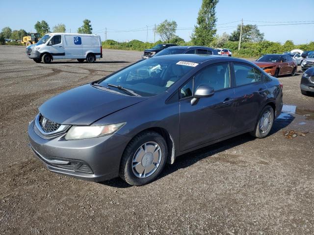 HONDA CIVIC LX 2013 with VIN 2HGFB2F43DH105662 - Photo from auction