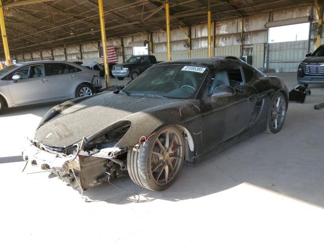 PORSCHE CAYMAN S 2015 with VIN WP0AB2A88FK181683 - Photo from auction