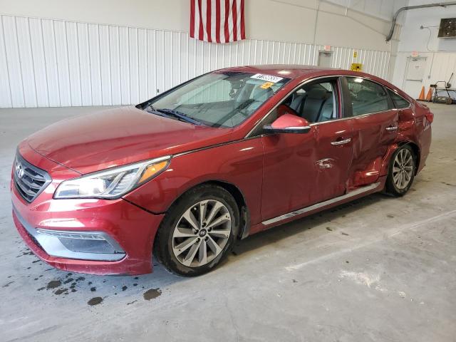 HYUNDAI SONATA SPO 2016 with VIN 5NPE34AF3GH319719 - Photo from auction