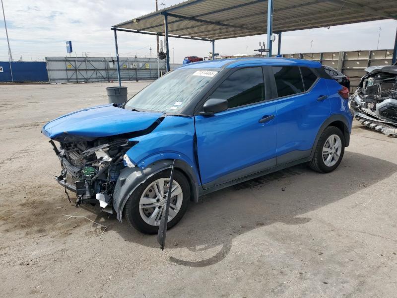 NISSAN KICKS S 2022 with VIN 3N1CP5BV2NL486192 - Photo from auction