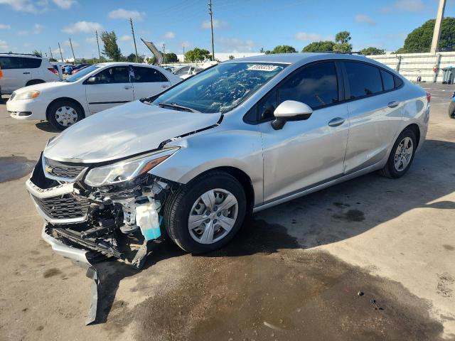 CHEVROLET CRUZE 2018 with VIN 1G1BC5SM7J7168801 - Photo from auction