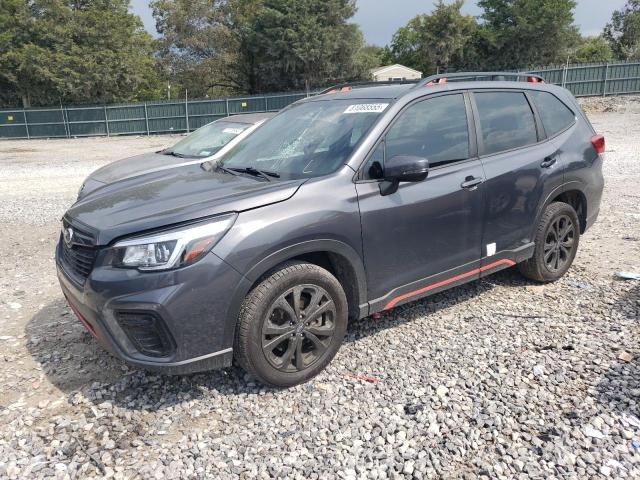 SUBARU FORESTER S 2020 with VIN JF2SKARC2LH563693 - Photo from auction