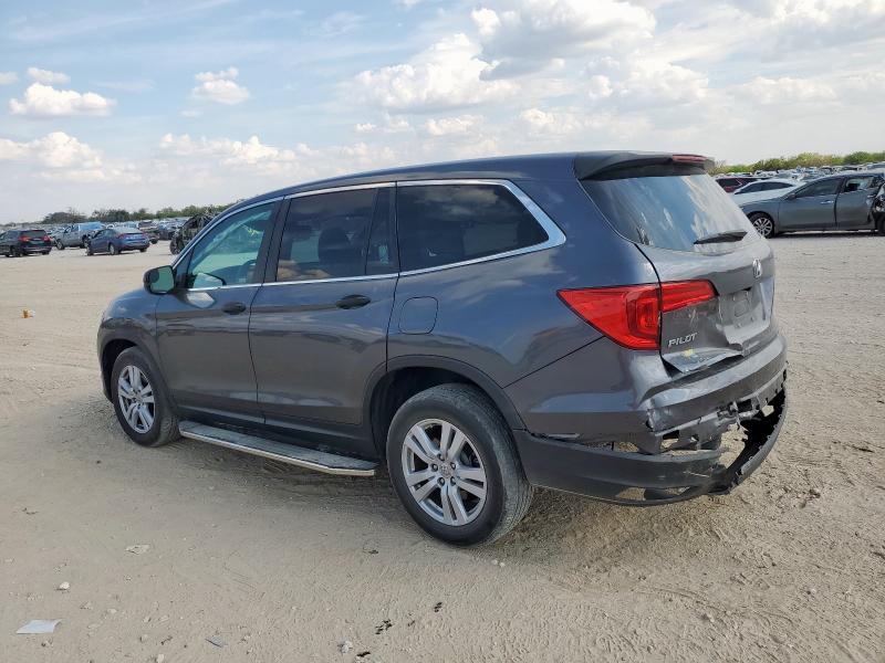 Photo 2 from auction – 2018 HONDA PILOT LX with VIN 5FNYF5H13JB020211