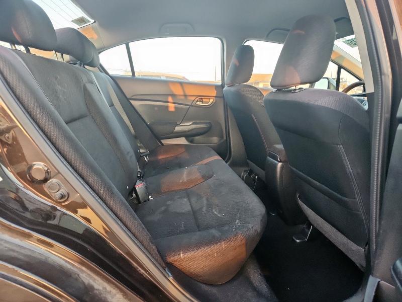 Photo 10 from auction – 2013 HONDA CIVIC with VIN 19XFB2F55DE002066
