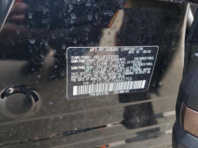 Photo 14 from auction – 2025 SUBARU FORESTER S with VIN JF2SLDHC7SH440759