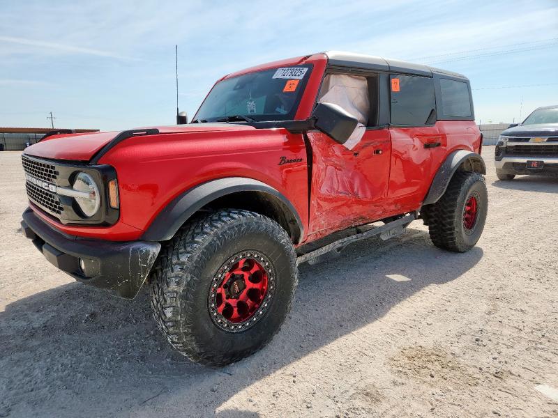 FORD BRONCO BAS 2022 with VIN 1FMEE5DP9NLB63808 - Photo from auction