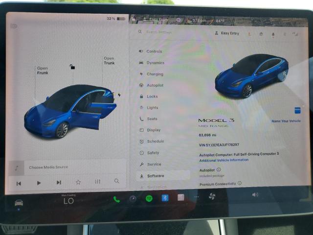 Photo 9 from auction – 2018 TESLA MODEL 3 with VIN 5YJ3E1EA3JF178297