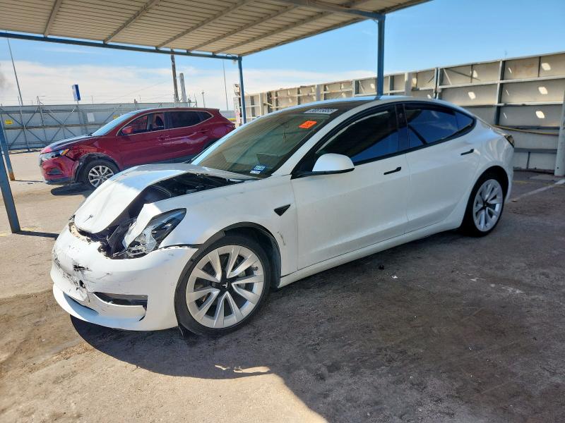 TESLA MODEL 3 2021 with VIN 5YJ3E1EA5MF938945 - Photo from auction