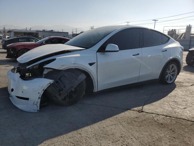 TESLA MODEL Y 2022 with VIN 7SAYGDEE6NF428564 - Photo from auction