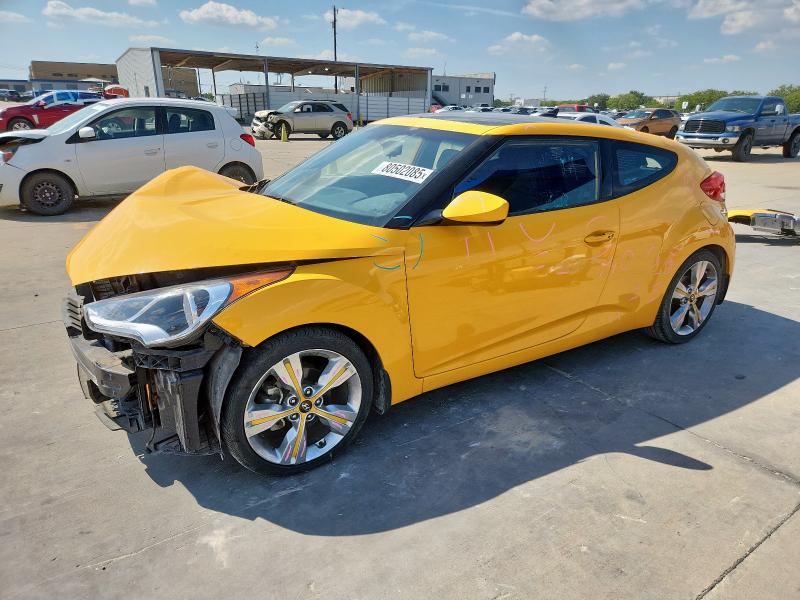 HYUNDAI VELOSTER 2017 with VIN KMHTC6AD4HU316266 - Photo from auction