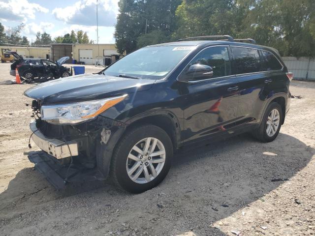TOYOTA HIGHLANDER 2015 with VIN 5TDBKRFH6FS200875 - Photo from auction