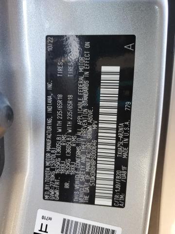 Photo 14 from auction – 2023 TOYOTA HIGHLANDER with VIN 5TDKDRBH8PS000646