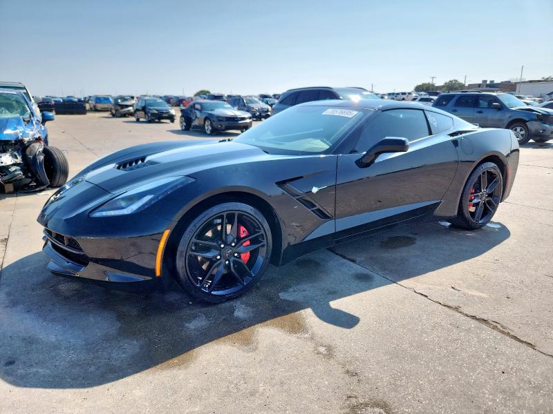 CHEVROLET CORVETTE S 2019 with VIN 1G1YB2D76K5112185 - Photo from auction
