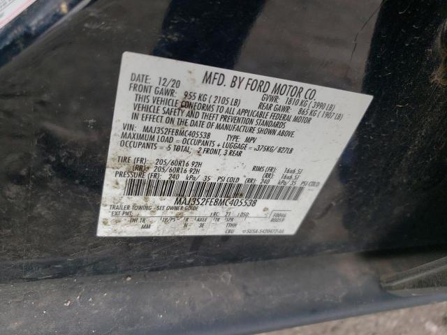Photo 14 from auction – 2021 FORD ECOSPORT S with VIN MAJ3S2FE8MC405538