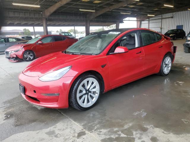 TESLA MODEL 3 2022 with VIN 5YJ3E1EA9NF303955 - Photo from auction