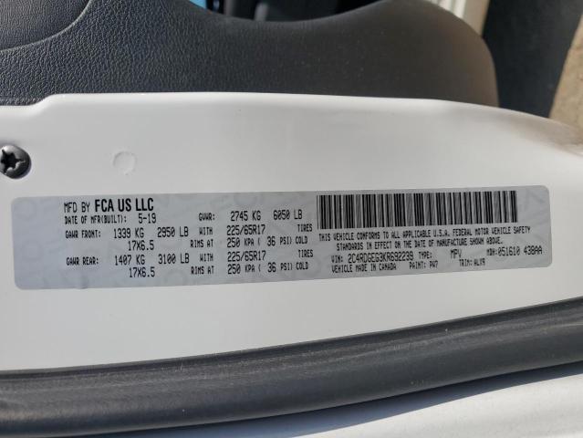 Photo 14 from auction – 2019 DODGE GRAND CARA with VIN 2C4RDGEG3KR692239