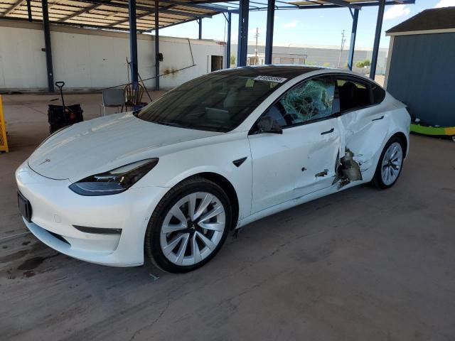 TESLA MODEL 3 2022 with VIN 5YJ3E1EB0NF145207 - Photo from auction