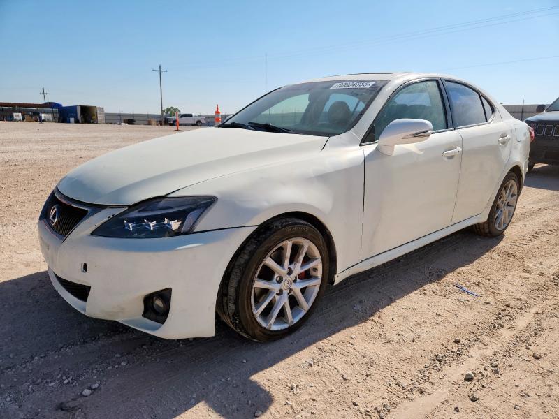 LEXUS IS 250 2012 with VIN JTHCF5C23C5054050 - Photo from auction