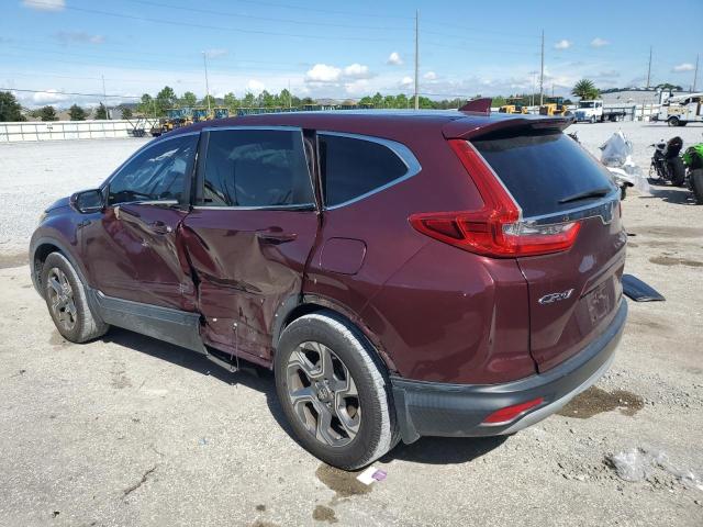 Photo 2 from auction – 2017 HONDA CR-V EXL with VIN 7FARW1H88HE021704