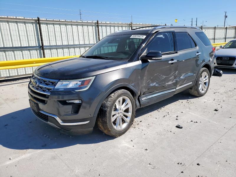 FORD EXPLORER L 2018 with VIN 1FM5K7F86JGC70067 - Photo from auction