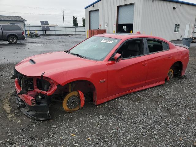 DODGE CHARGER R/ 2018 with VIN 2C3CDXGJ2JH117055 - Photo from auction