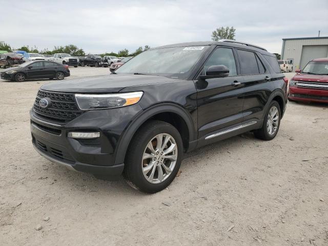 FORD EXPLORER L 2021 with VIN 1FMSK8FH0MGA84991 - Photo from auction