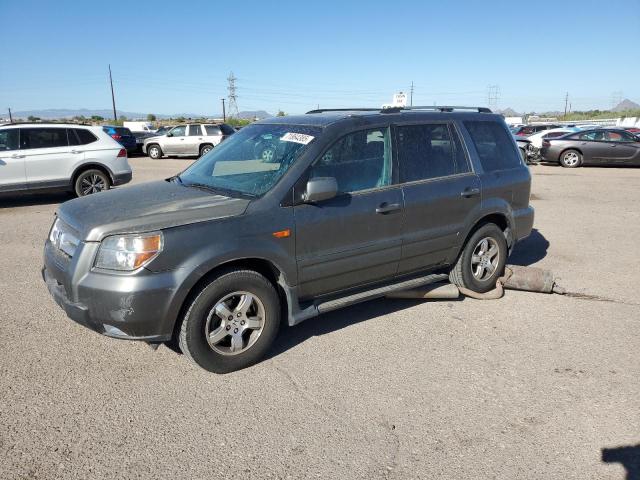 HONDA PILOT EXL 2007 with VIN 2HKYF185X7H510800 - Photo from auction