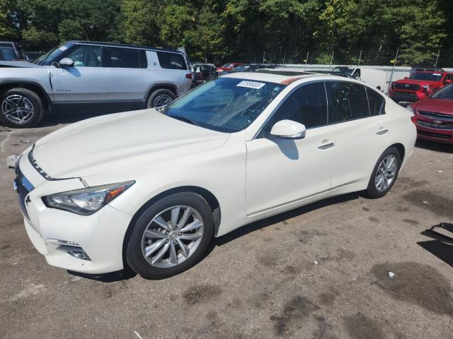 INFINITI Q50 BASE 2016 with VIN JN1CV7AP9GM201419 - Photo from auction