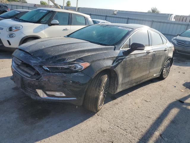 FORD FUSION SE 2017 with VIN 3FA6P0HD8HR176065 - Photo from auction