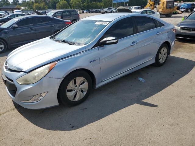 HYUNDAI SONATA HYB 2013 with VIN KMHEC4A45DA085015 - Photo from auction