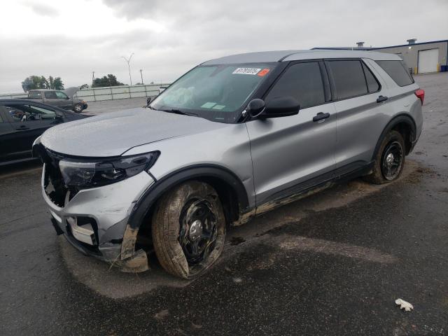 FORD EXPLORER P 2022 with VIN 1FM5K8AB3NGB17936 - Photo from auction