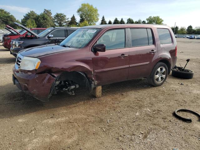 HONDA PILOT EXL 2013 with VIN 5FNYF4H66DB006197 - Photo from auction