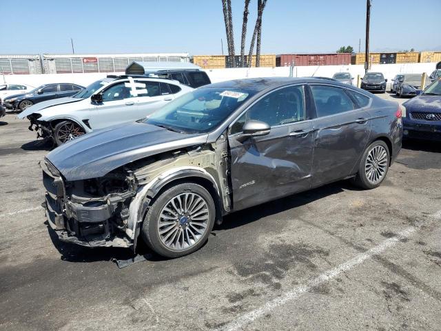 FORD FUSION SE 2017 with VIN 3FA6P0LU5HR117420 - Photo from auction