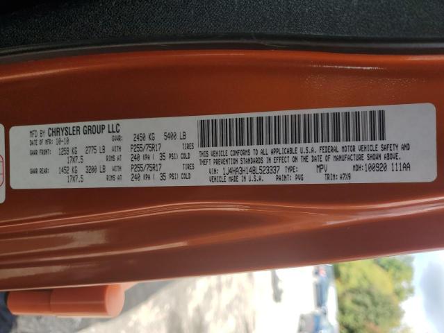 Photo 14 from auction – 2011 JEEP WRANGLER U with VIN 1J4HA3H14BL523337