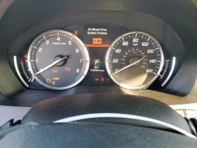 Photo 9 from auction – 2014 ACURA MDX TECHNO with VIN 5FRYD4H45EB003022