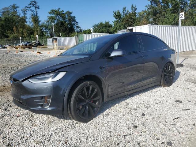TESLA MODEL X 2020 with VIN 5YJXCBE43LF298496 - Photo from auction